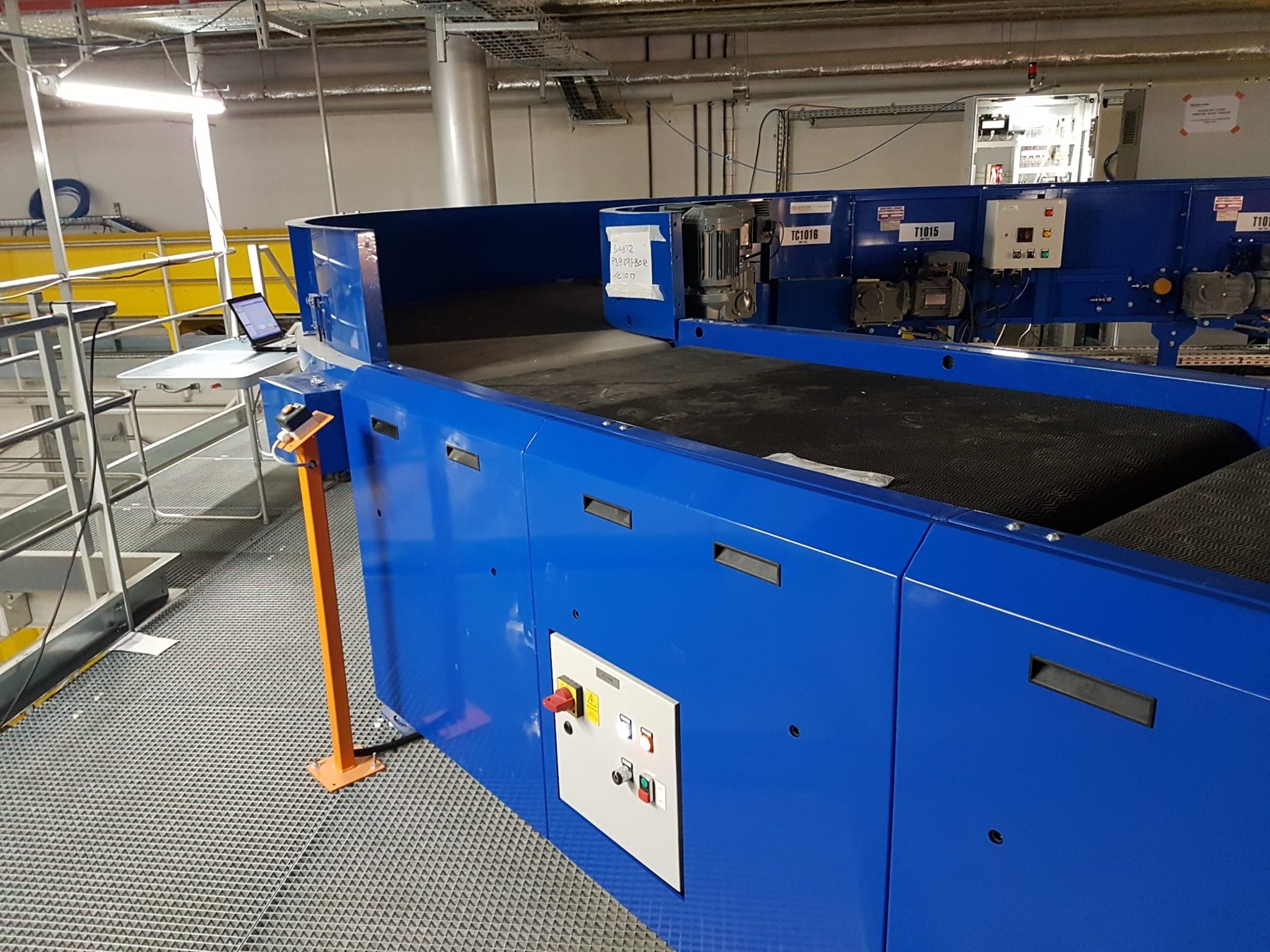 Control station and electrical integration — TP Metal BHS installation